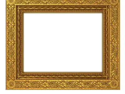 carved frame  3D model
