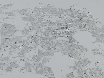 Edinburgh Streets and Buildings 3D model