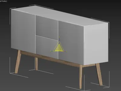cabinet Bergen 3D model