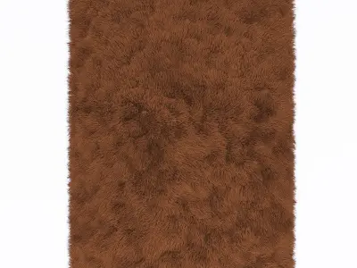 Carpet Snow H169-brown 3D model