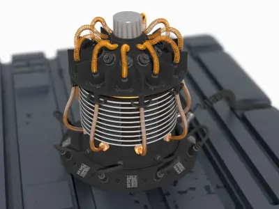 Fusion Furnace - Live size prop V2 3D print model