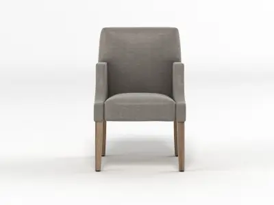 Generic Fabric Armchair 3D model