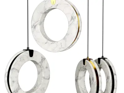 Ringova Pendant Light 3D model