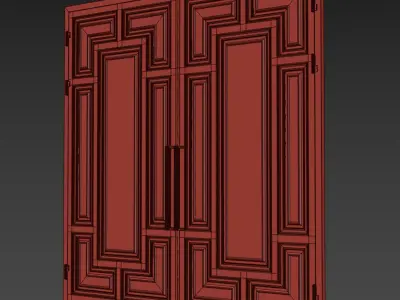 Gate black loft 10 3D model