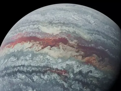 Exoplanet Series 01 - Crimson Storm 3D model