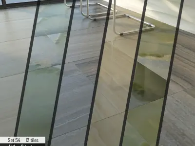 ABC Stone Set 3D model