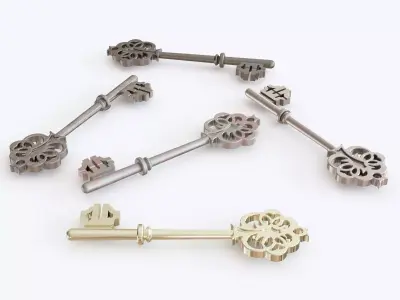 Key 18 3D model