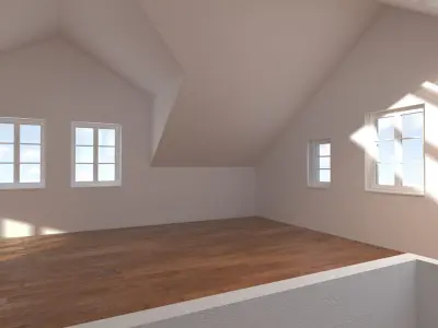 Attic Loft Preset 3D model