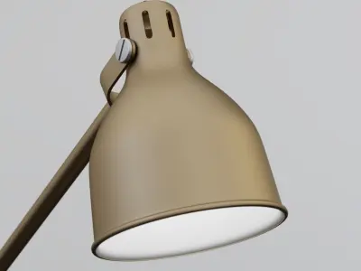 Modern desk lamp Ikea 3D model 3D model