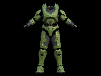 MK V armor only 3d print files 3D print model