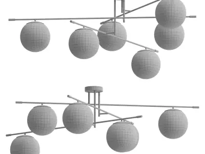 Maytoni Nostalgia ceiling light 3D model