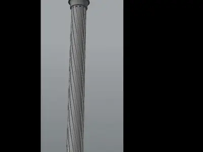 column ver 2 3D model