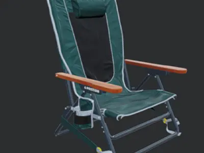 Wilderness Backpacker Chair 3D model