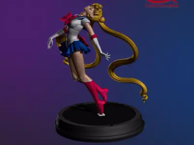 Sailor Moon - Serena figure 3D print model