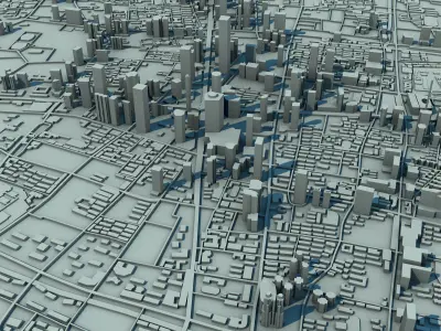 Nanjing City Jiangsu China 3D print model