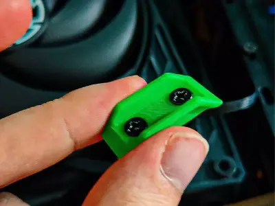 Computer Fan Riser 120mm 140mm STRONG only 1g Free 3D print model