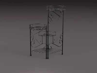 Plant Stand 3D model