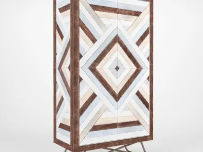 Wardrobe Rebel 3D model