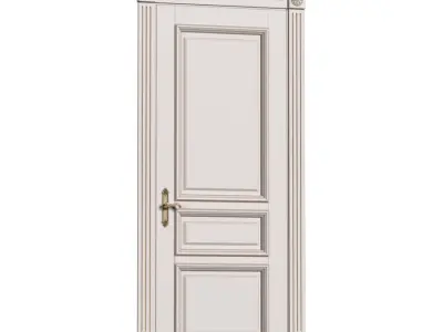 Door Interior Classic 3D model