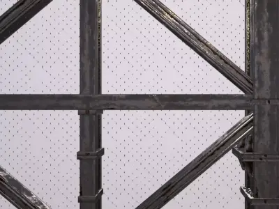 Giant Gate Low-poly 3D model