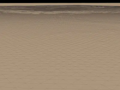 NEOM city topography Saudi Arabia - tile  n29e37 Low-poly 3D model