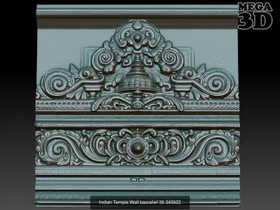 Indian Temple Wall basrelief Pack 240622