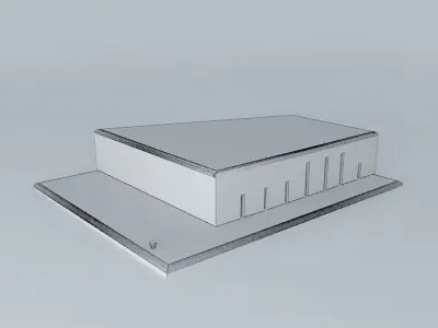 Door knives 3D model