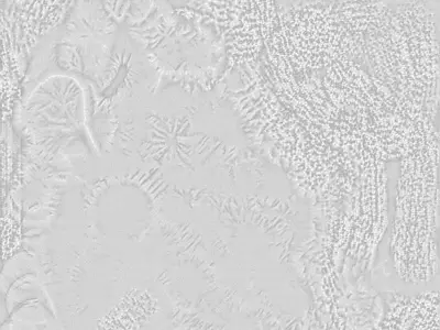 Alien planet scenery 3D model