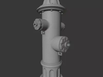 Fire Hydrantd 3D model