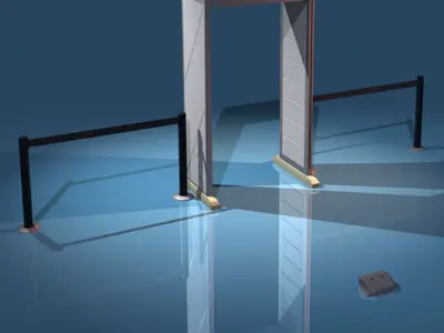 Metal detector 3D model