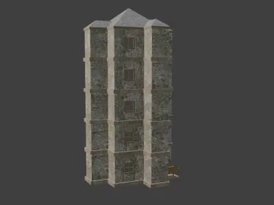 House Model 92 Low-poly 3D model