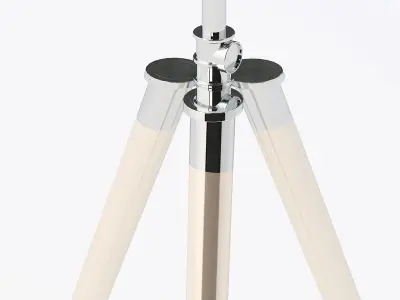Zarah 1 Light Floor Lamp 3D model