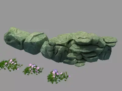 Forgetful Forest - Stone 39 3D model