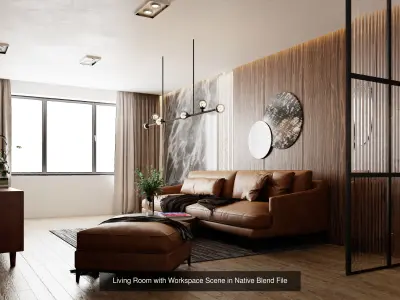 Interior bundle vol 1 by VIZFROMBLENDER 3D Model Pack