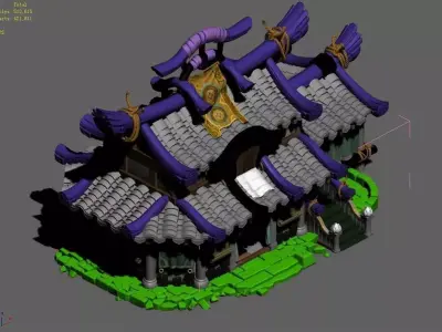 Beijing City - Qianpu 05 3D model