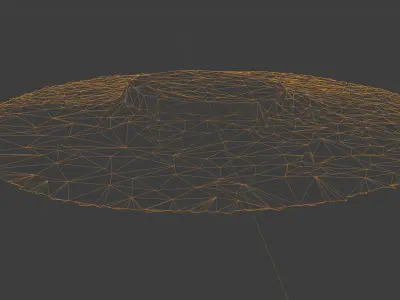 Photorealistic 3D scan of manhole Hatch cover Sewer Manhole Low-poly 3D model shop