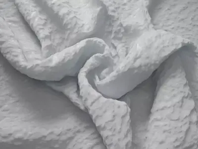 Sherpa Fleece Fabric Texture PBR  Texture