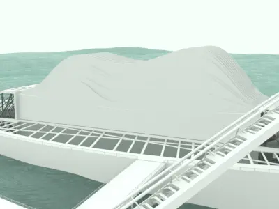 Architectural Concept 3D model