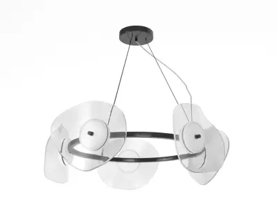 Chandelier light 3D model