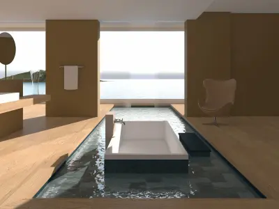 Bathroom 05 3D model