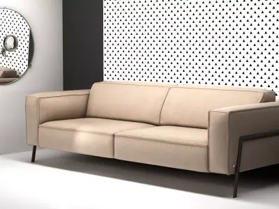 Bacio Sofa 227 3D model