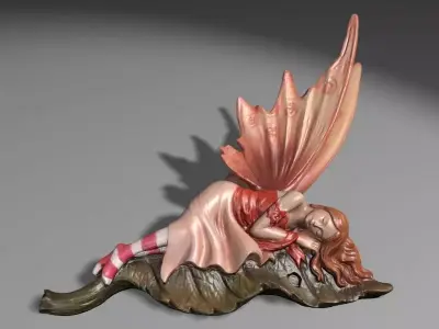 Little fairy 2 3D print model