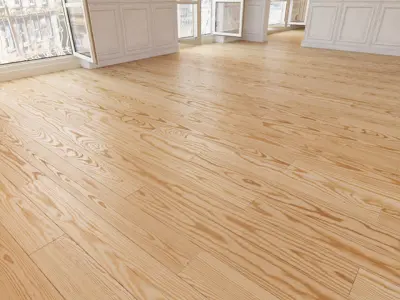 Wooden floor 31 WITHOUT PLUGINS 3D model