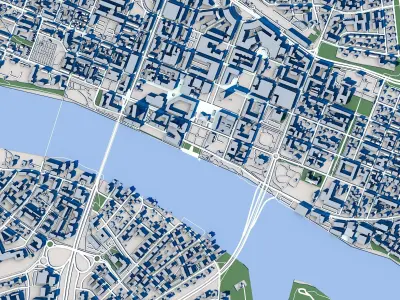 Umea City Sweden 3D model