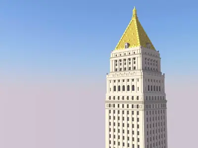 Thurgood Marshall Courthouse 3D print model