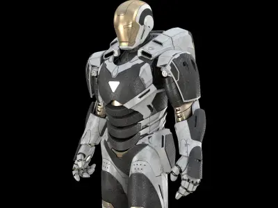 3D Iron man Marvel Avengers Mark 39 Gemini model 3D model