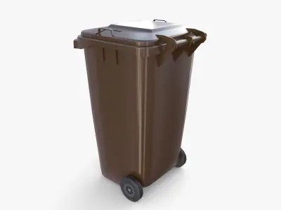 Trash can v11 3D model