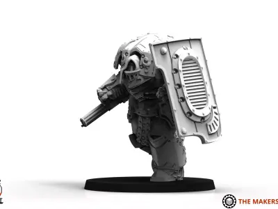 Obsidian Guard - Djinni - Upgrade pack 3D print model