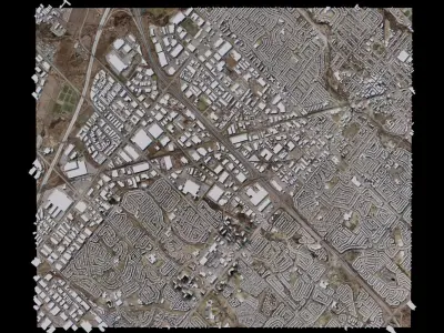 Brampton - Canada 3D model