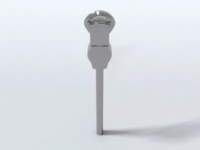 laos Parking Meter Low-poly 3D model